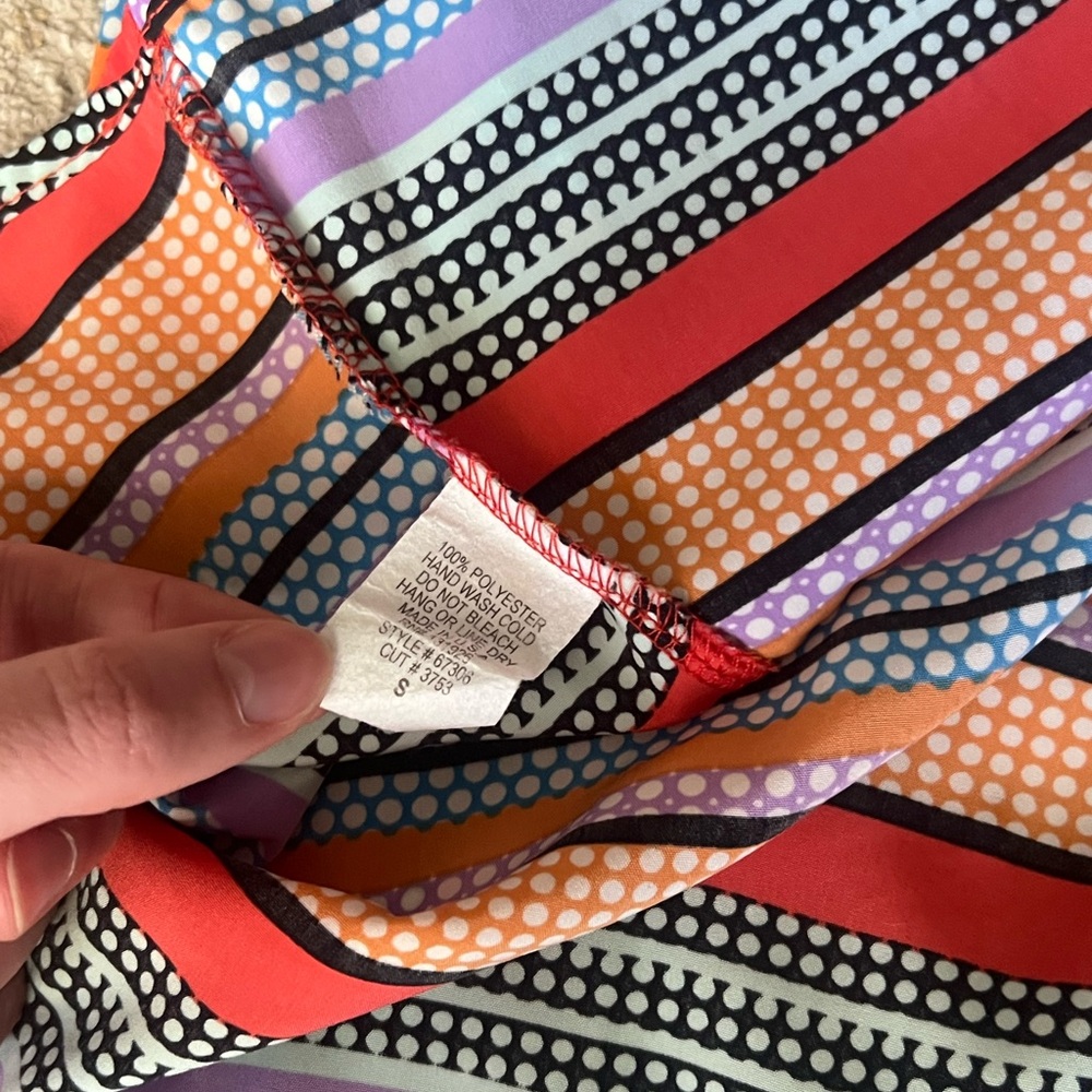 Colorful Striped Dress - Picture 3 of 5